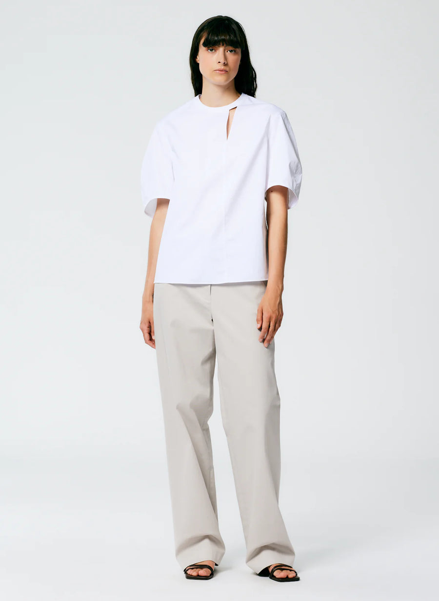 Rodney Chino Straight Leg Trouser - Stone