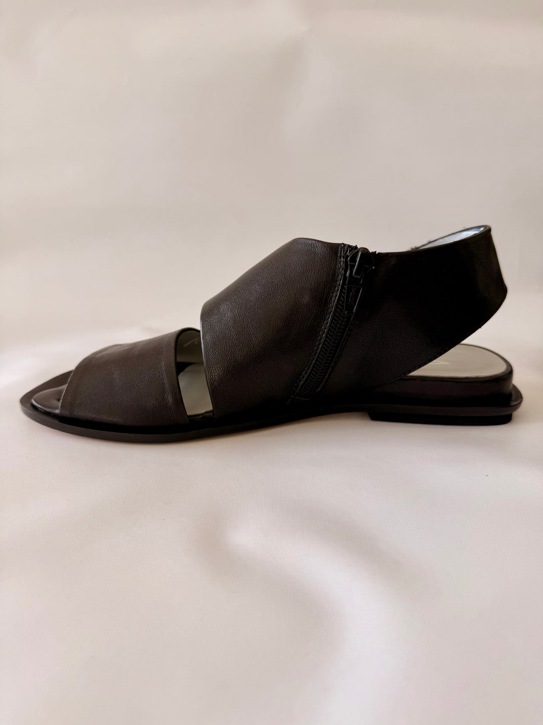 Double Strap Sandal - Black