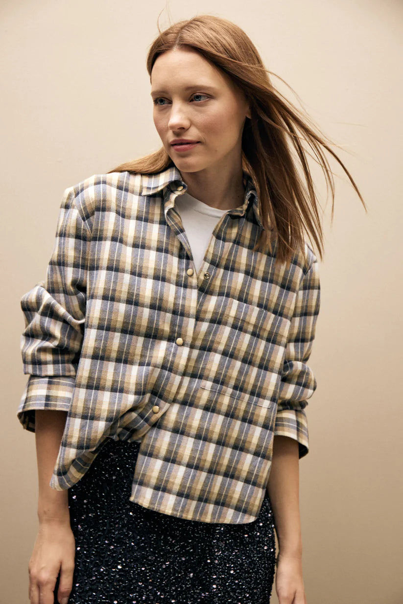 Dude With Snaps - Plaid Flannel