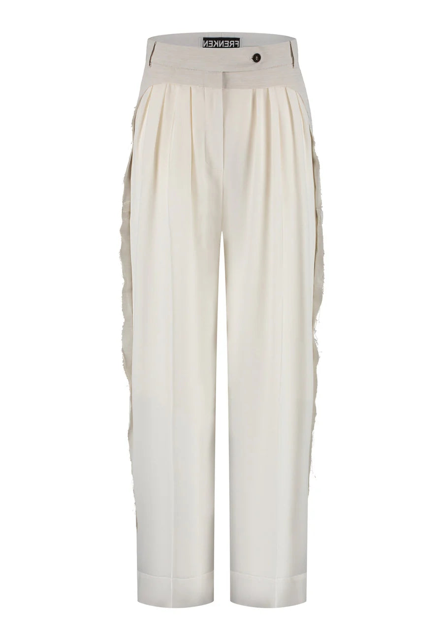 Flow Gathered Pants - Ivory