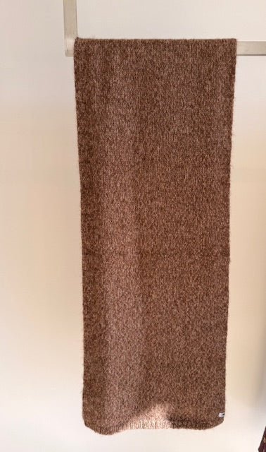 Chunky Scarf - Brown Melange