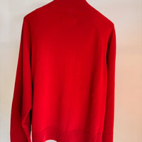 Buttoned Sweater - Red
