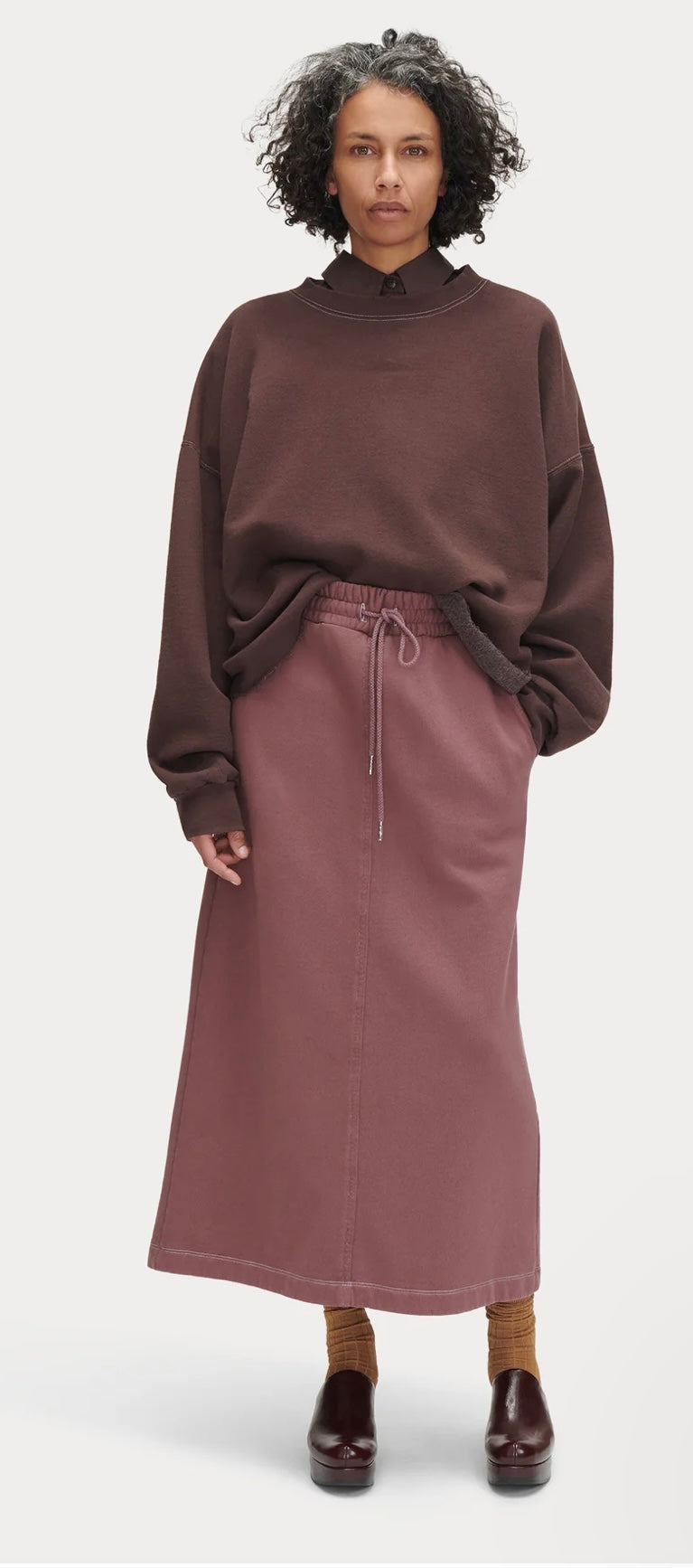 Myers Skirt - Clay