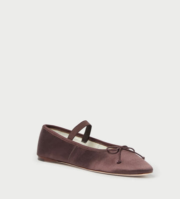 Leonie Ballet Flat - Chocolate Brown