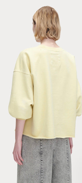 Fond Sweatshirt - Pale Yellow