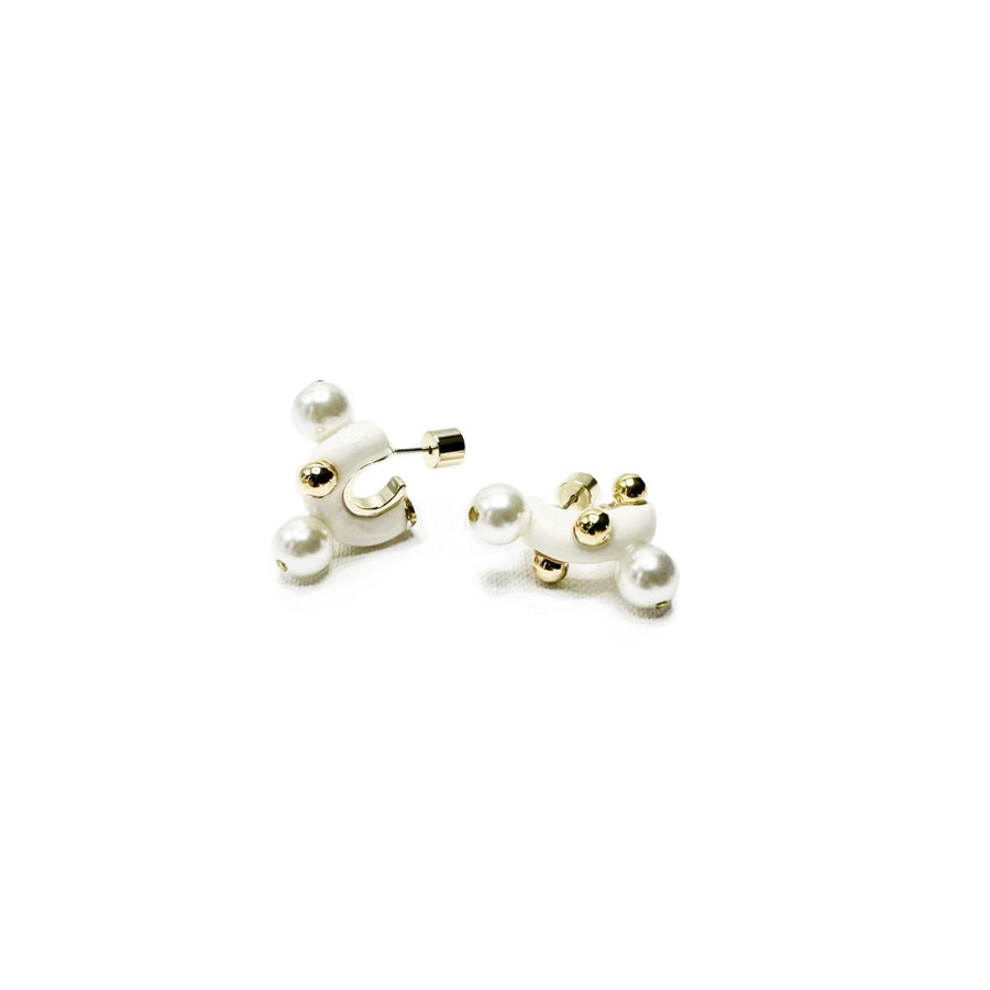 Teardrop Snow Mini Earring Set