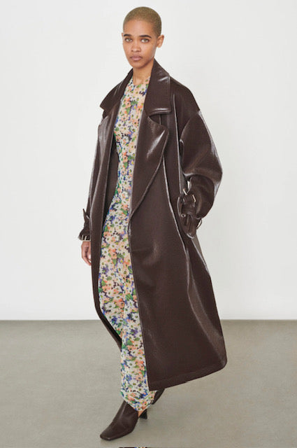 Oversize Trench - Ebony