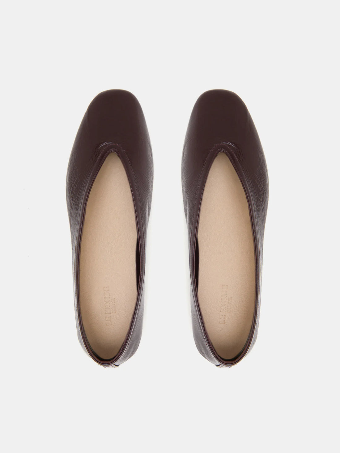 Luna Slipper Chocolate Patent Leather