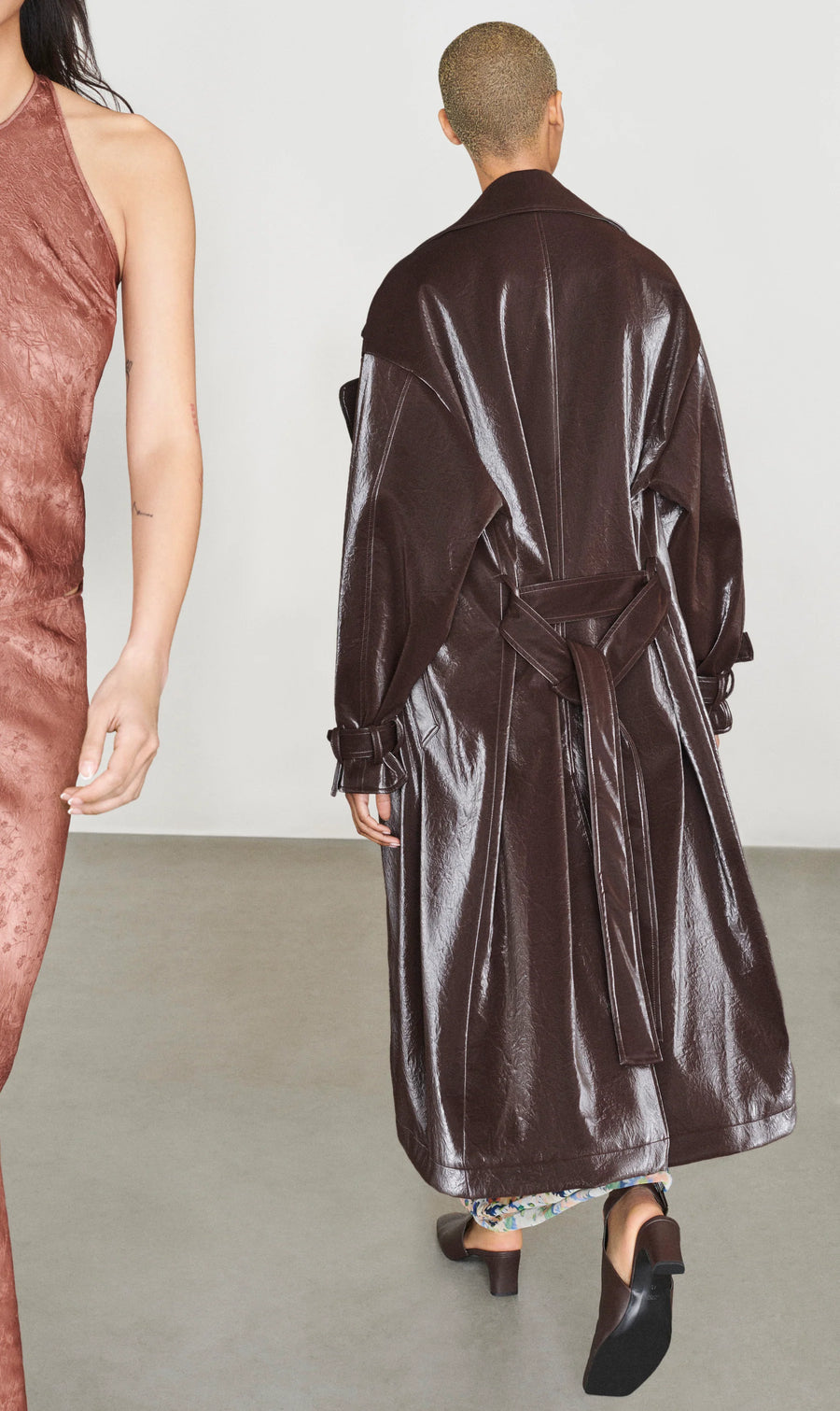 Oversize Trench - Ebony