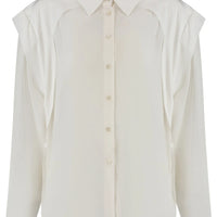 Rely Cut Out Shirt - White