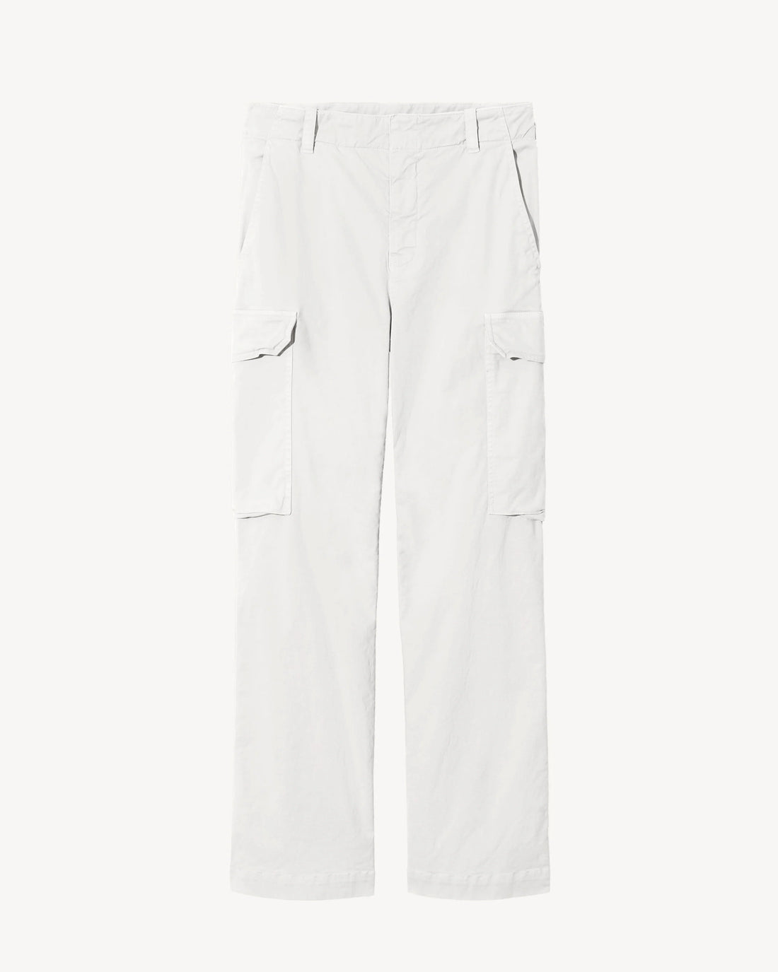 Leofred Cargo Pant - White
