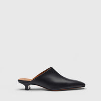 Sepino Mule - Black Nappa