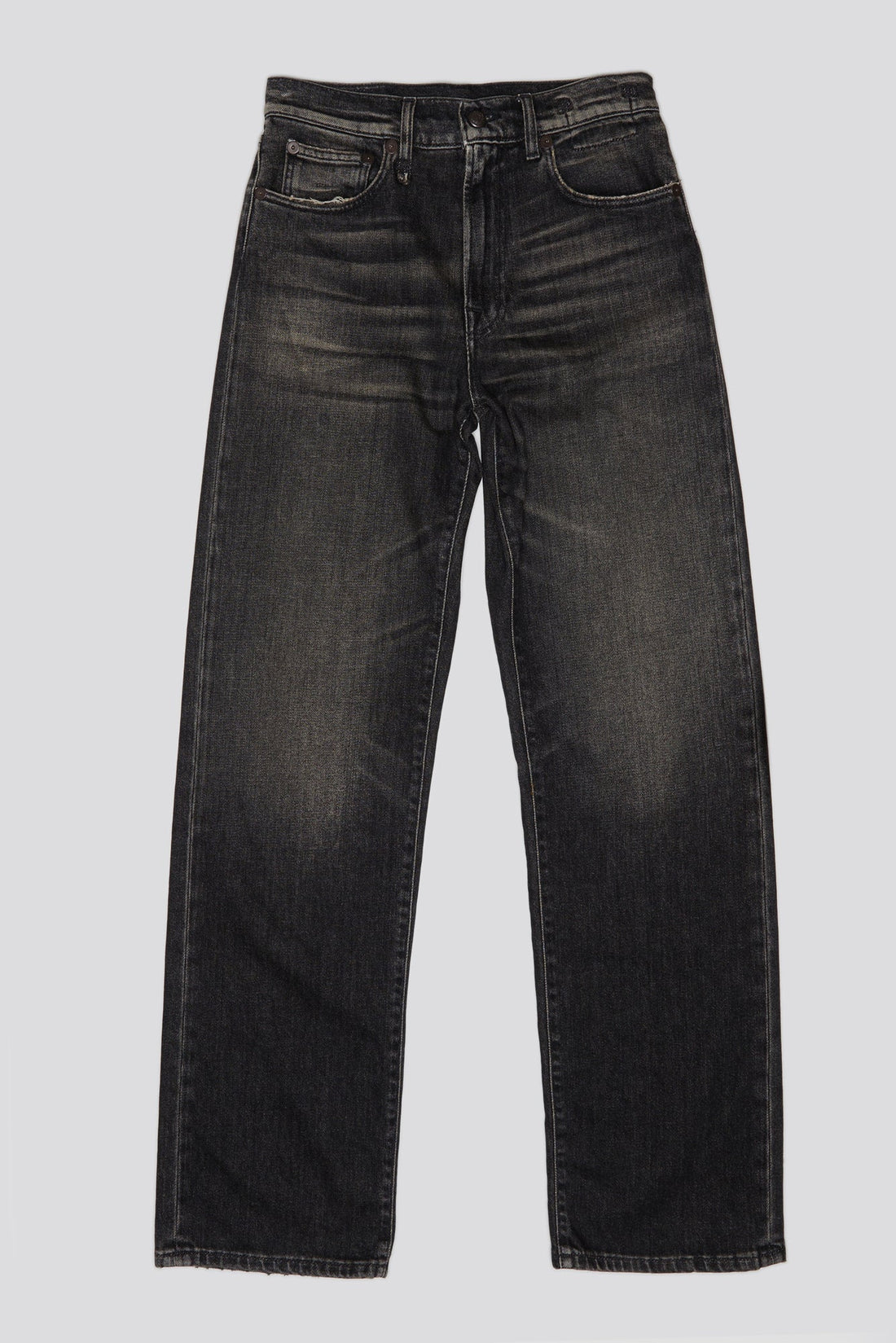 Alice Slim Straight Leg Jean - Abbey Black