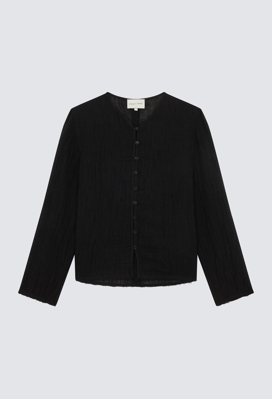 Beta Buttoned Shirt- Black