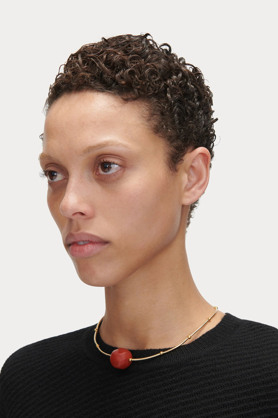 Ristretto Necklace - Rust