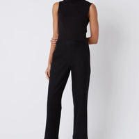 Brit Angle Seam Crop Pant - Midnight