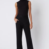 Brit Angle Seam Crop Pant - Midnight