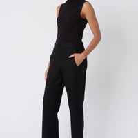 Brit Angle Seam Crop Pant - Midnight