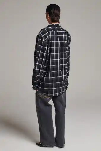 Ralph Oversized Mens Shirt Check