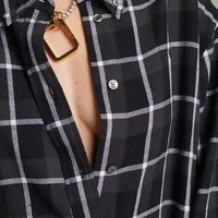 Ralph Oversized Mens Shirt Check