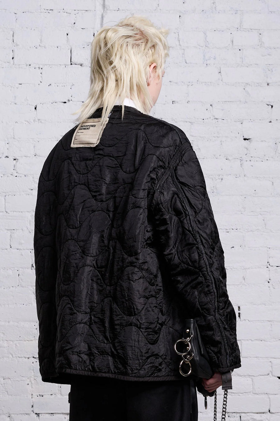 Refurbished Liner with Ties - Black