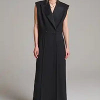 Tux Dress - Black