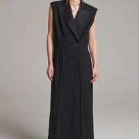 Tux Dress - Black