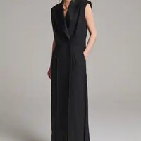 Tux Dress - Black