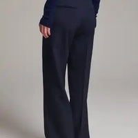 Diamond Boyish Bell Cut Trouser - Navy