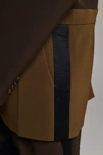 Worship Pants Blazer - Dark Brown