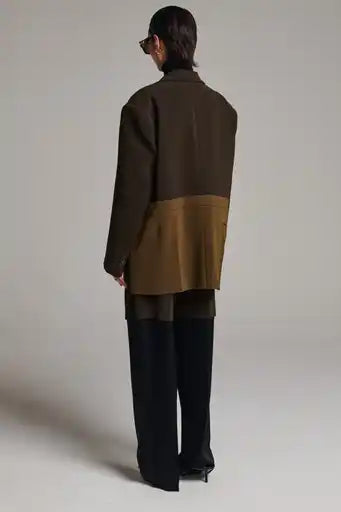 Worship Pants Blazer - Dark Brown