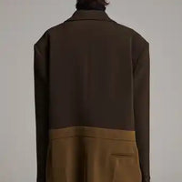 Worship Pants Blazer - Dark Brown