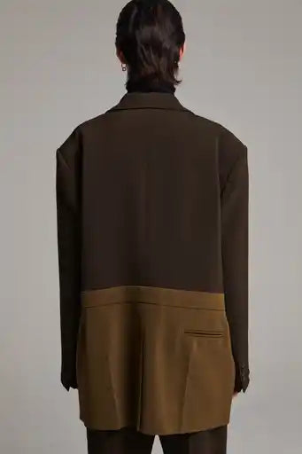 Worship Pants Blazer - Dark Brown