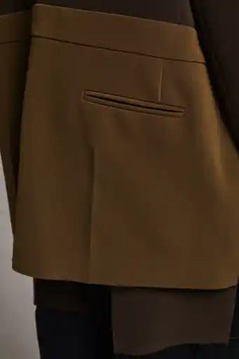 Worship Pants Blazer - Dark Brown