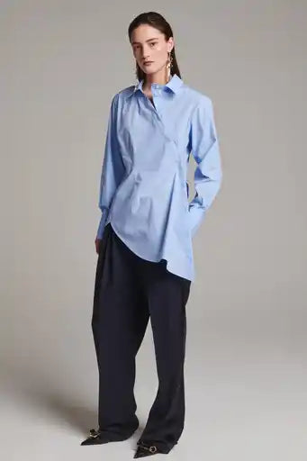 Twisted Shirt Light Blue