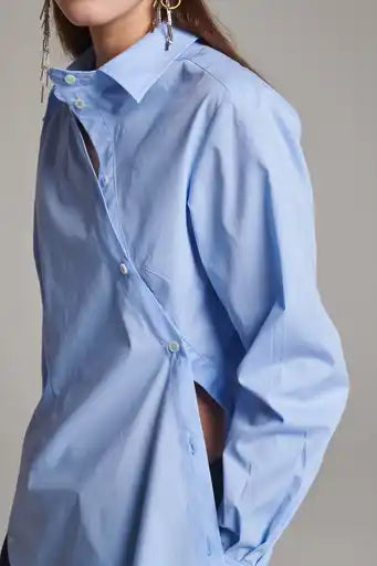 Twisted Shirt Light Blue