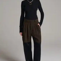 Crag Two Pants Jacket - Dark Brown