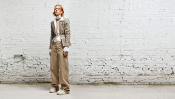 Wide Leg Skate Pant - Khaki