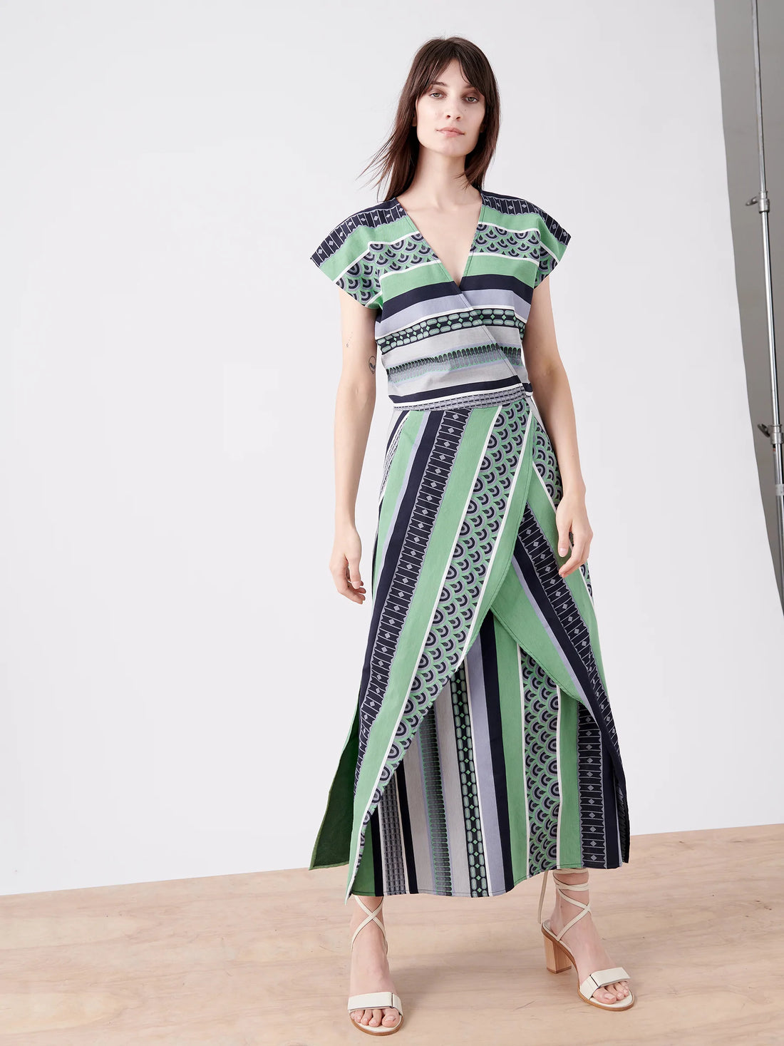 Mido Dress Moroccan Stripe