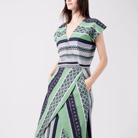 Mido Dress Moroccan Stripe